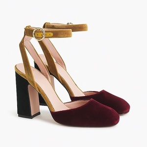 ISO - Harlow J Crew Velvet Heel